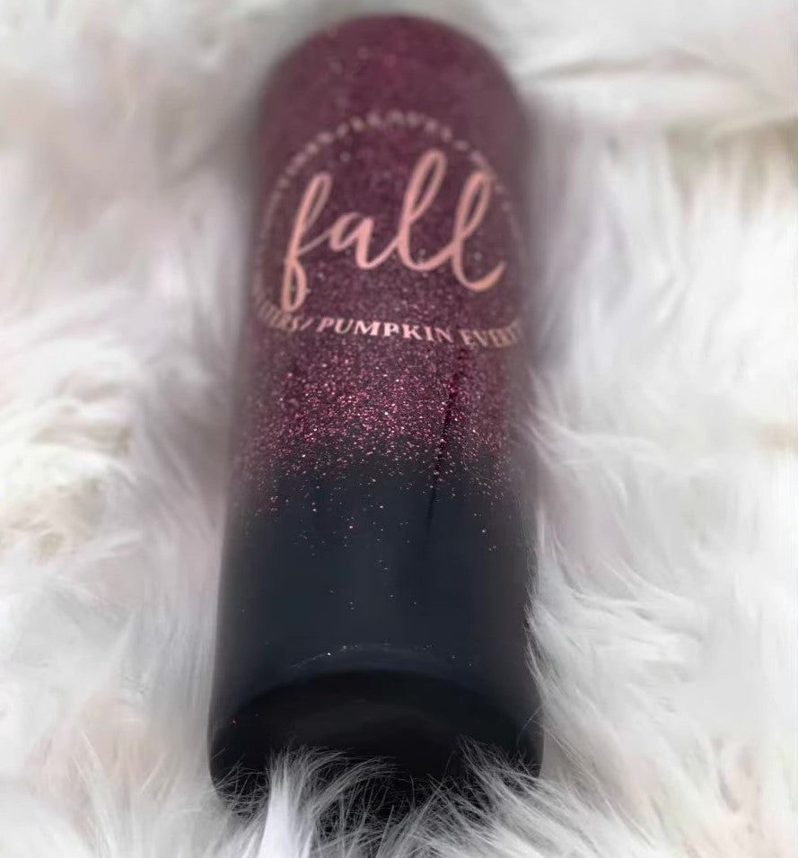 Fall Ombré Matte Tumbler Tutorial!