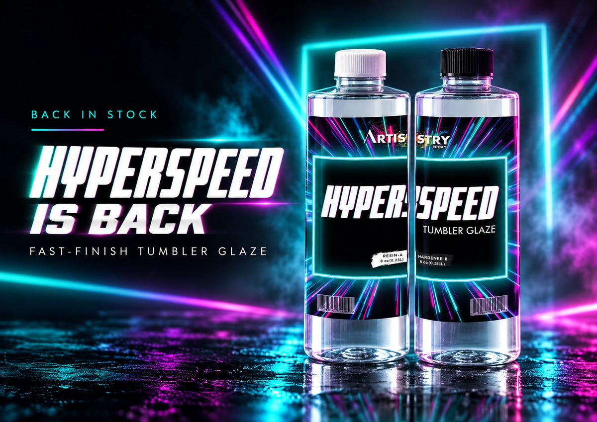 HyperSpeed Is Back: The Fast-Finish Tumbler Glaze Creators Keep Selling Out