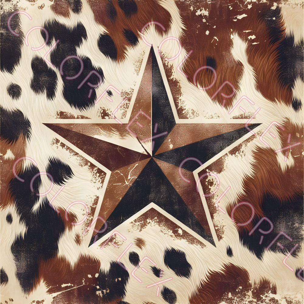 wv-1142 Cowhide Star