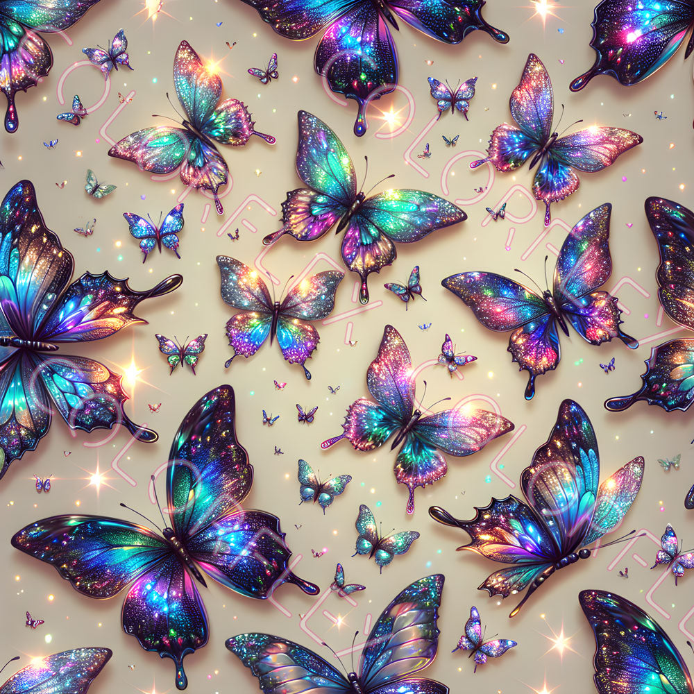 wv-1229 Sparkle Butterflies