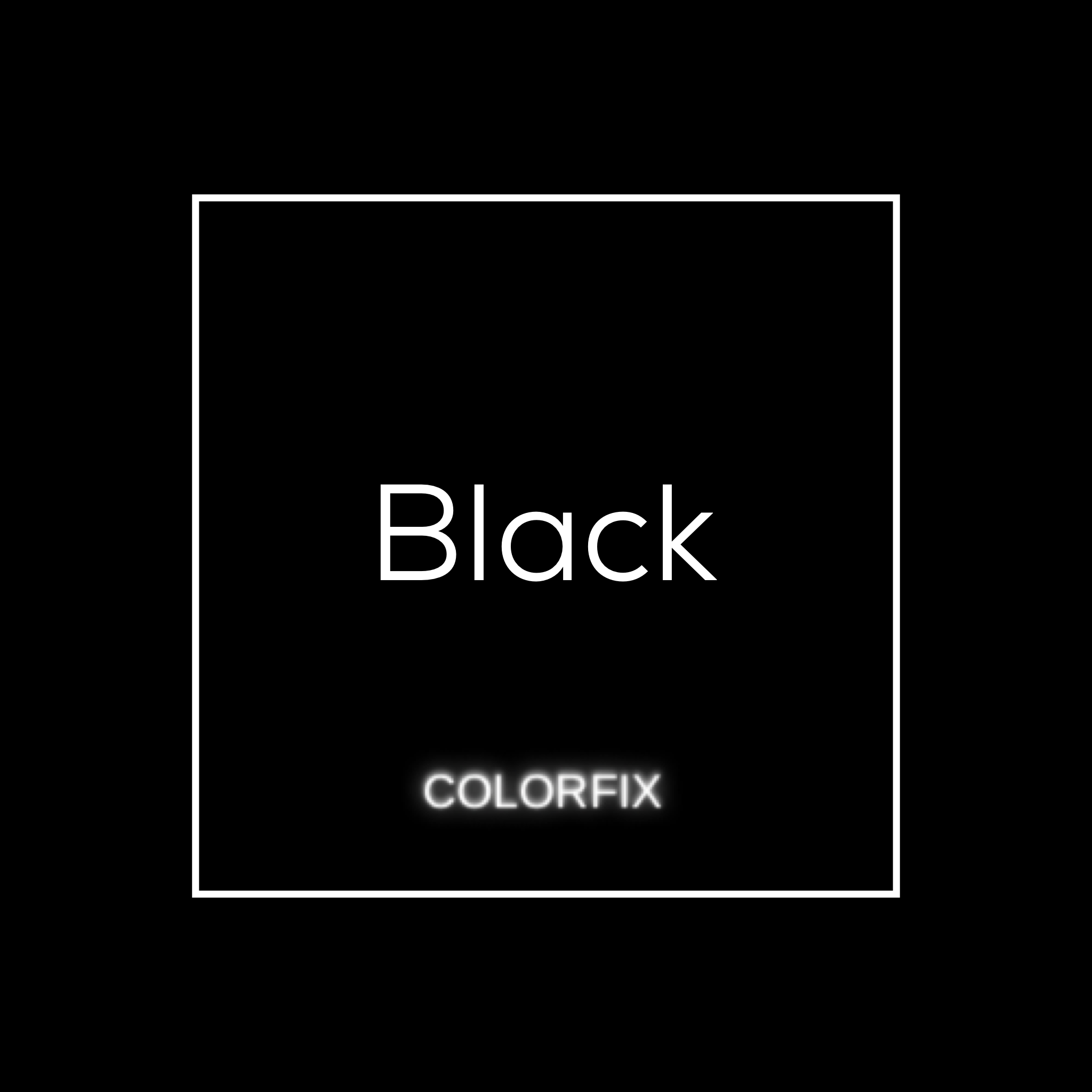 Black ColorFix Paint - 4oz