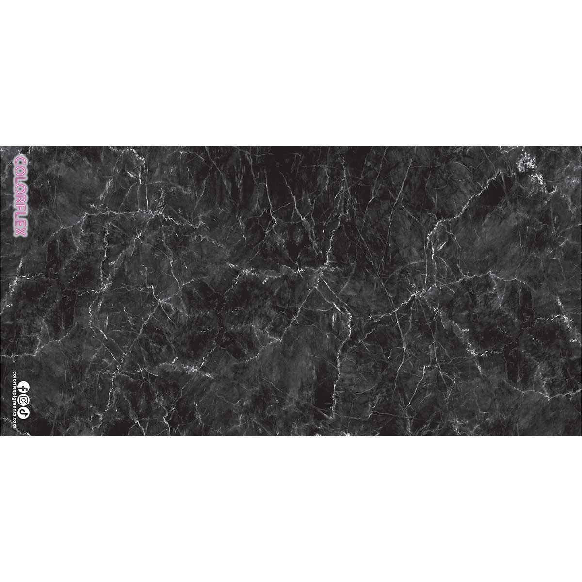 Black Marble Backdrop Mat