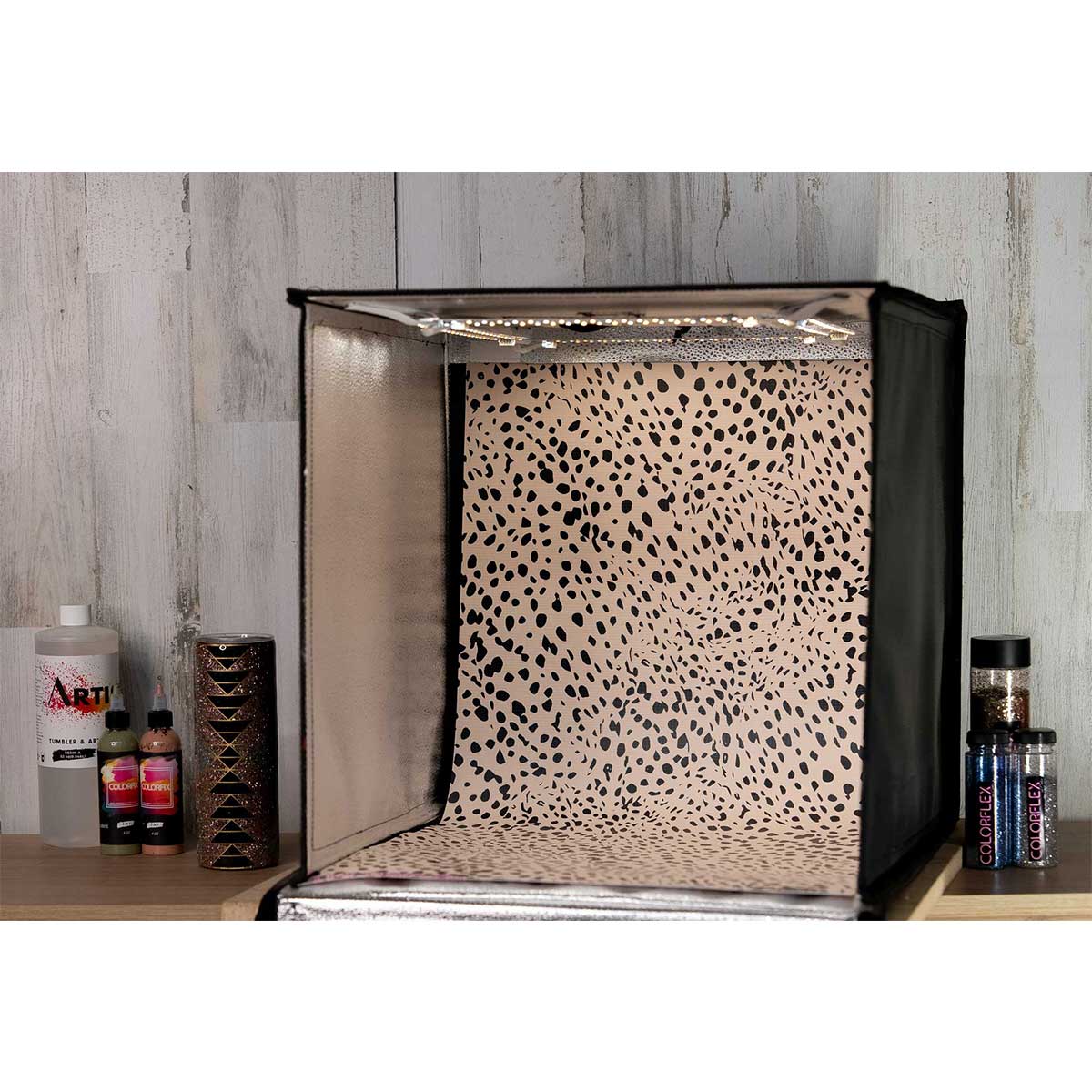 Cheetah Print Backdrop Mat