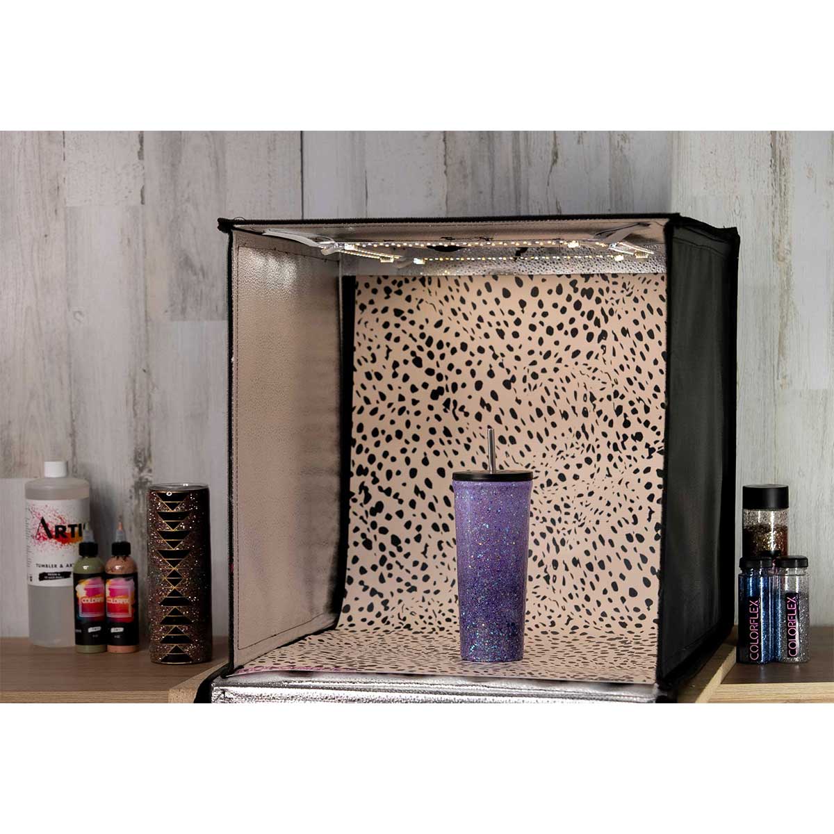 Cheetah Print Backdrop Mat