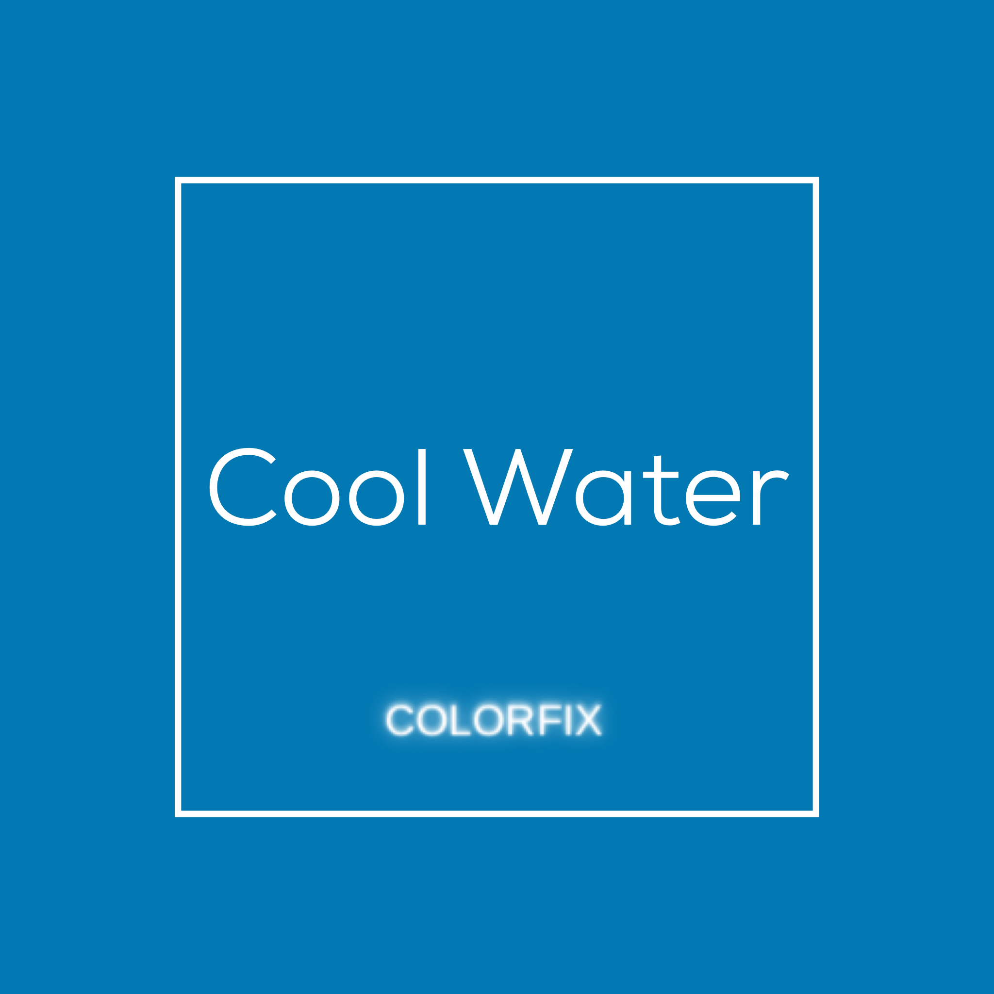 Cool Water ColorFix Paint - 4oz