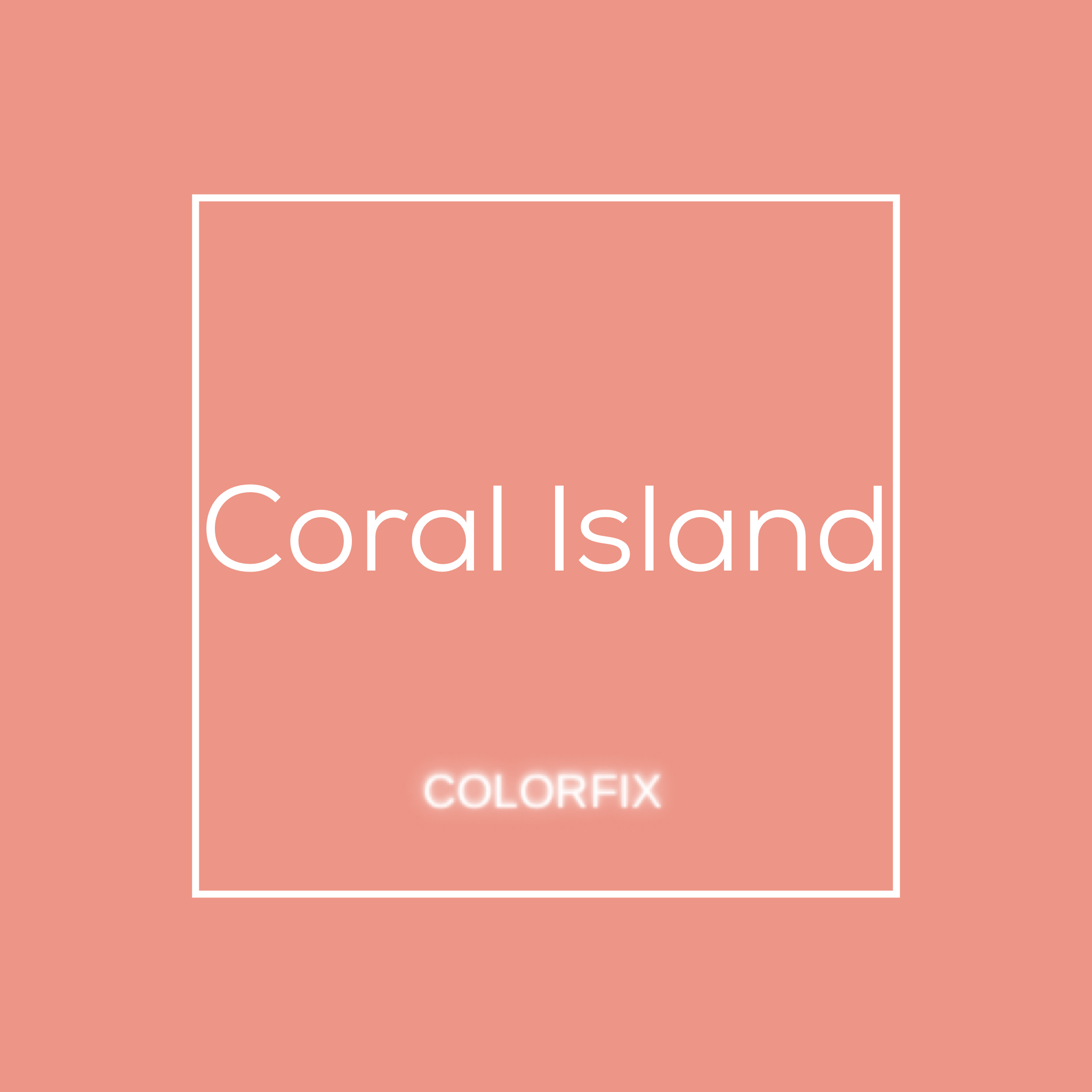 Coral Island ColorFix Paint - 4oz