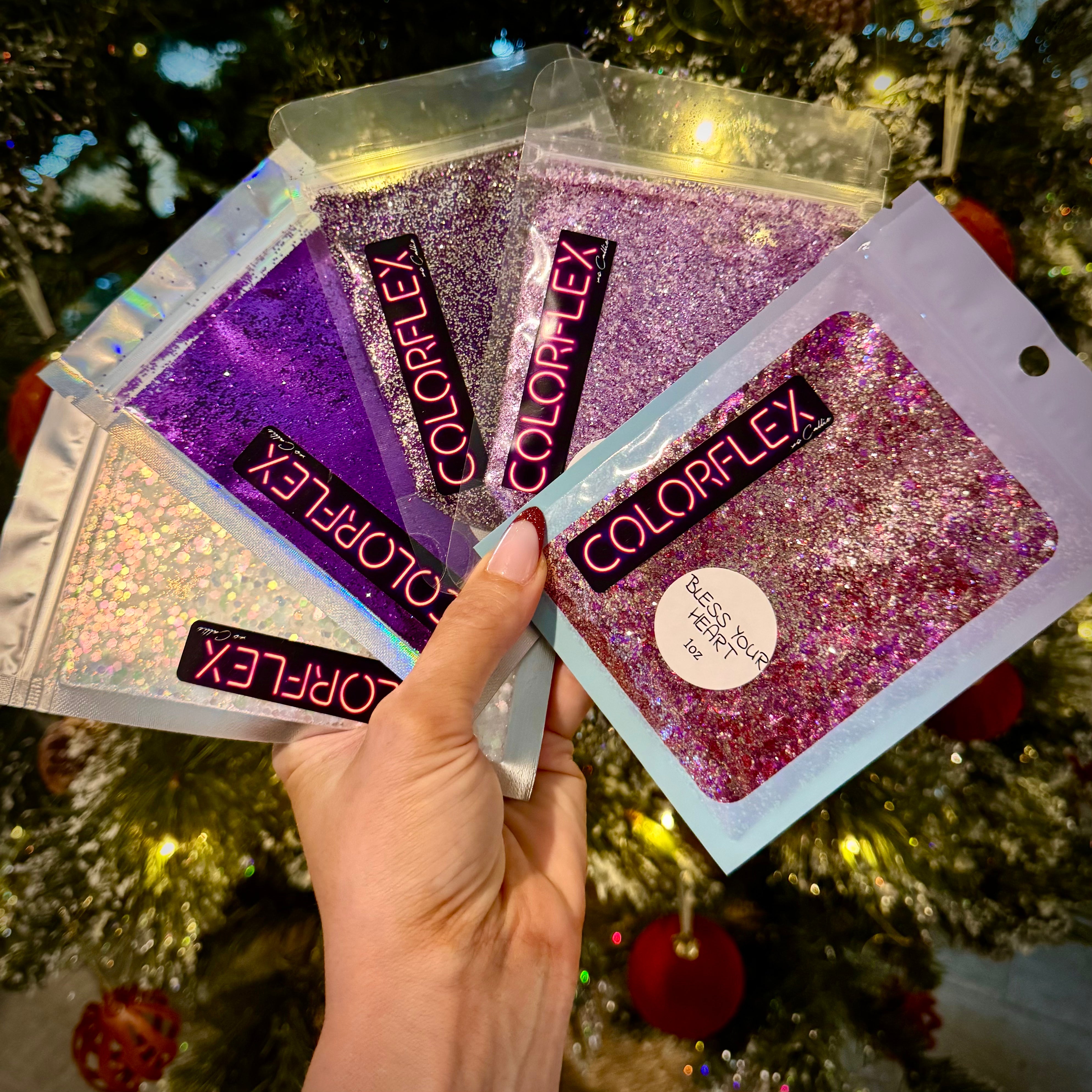 Violet Vibes Glitter Bundle