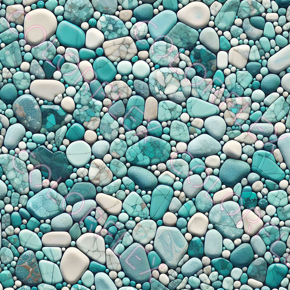 wv-1070 Turquoise Stones