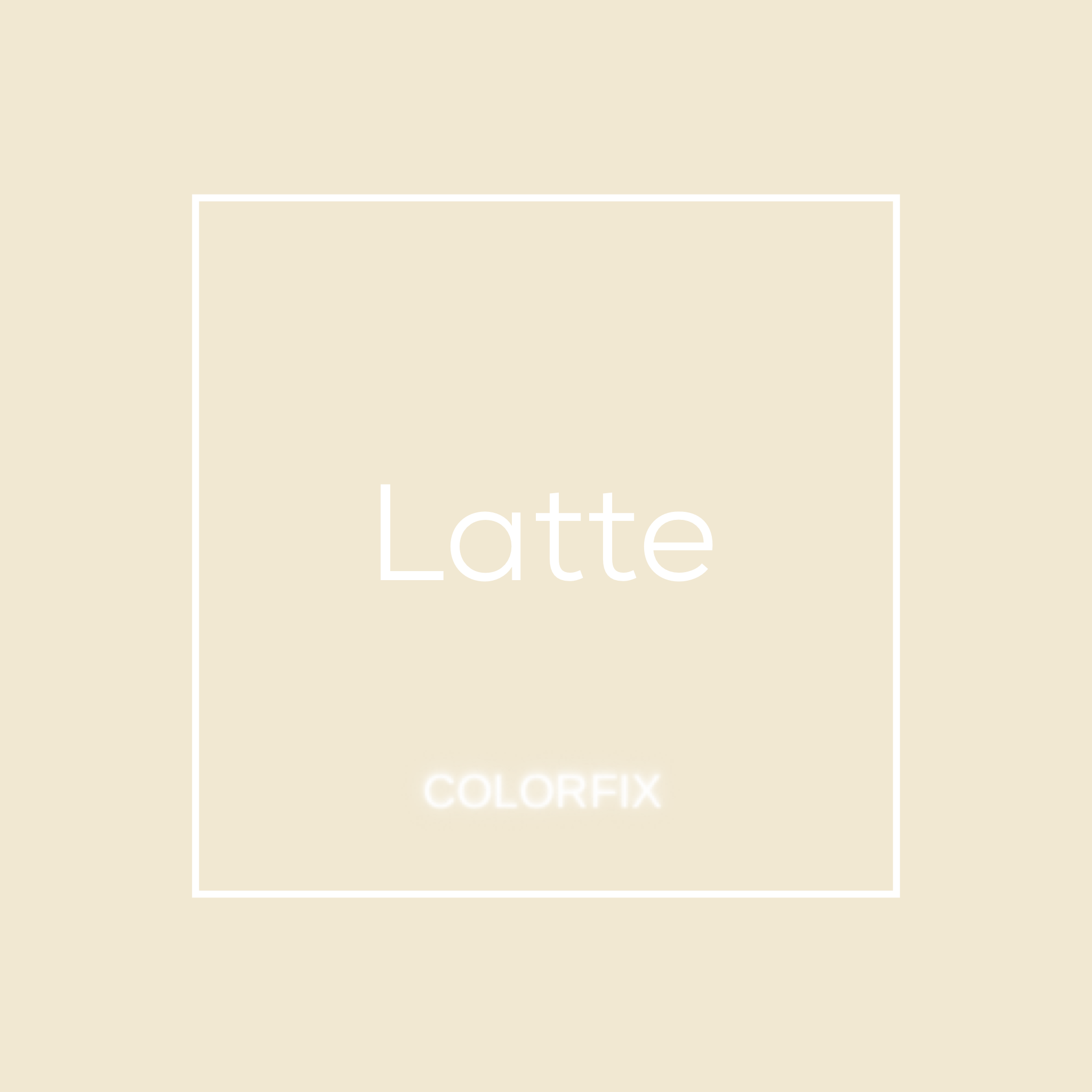 Latte ColorFix Paint - 4oz