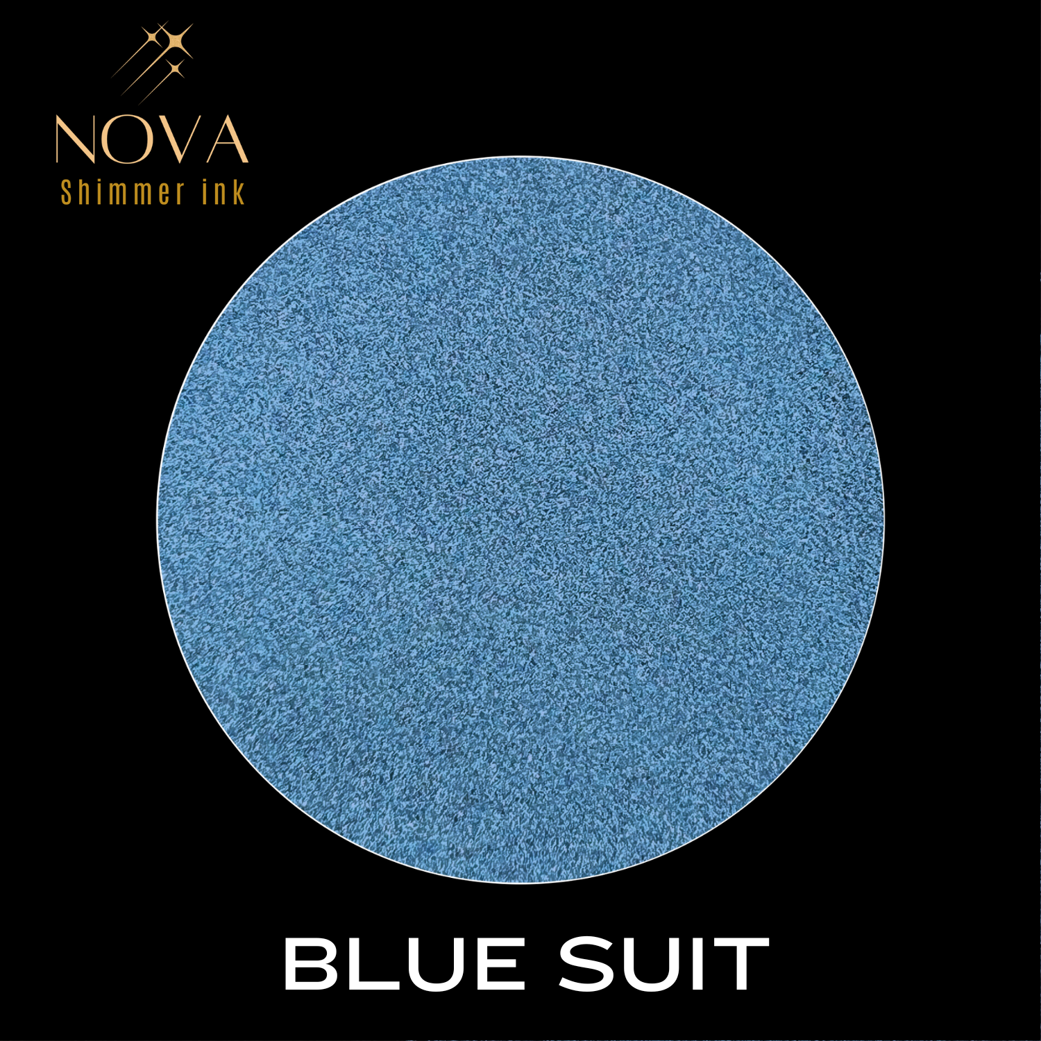 Blue Suit NOVA Shimmer Ink