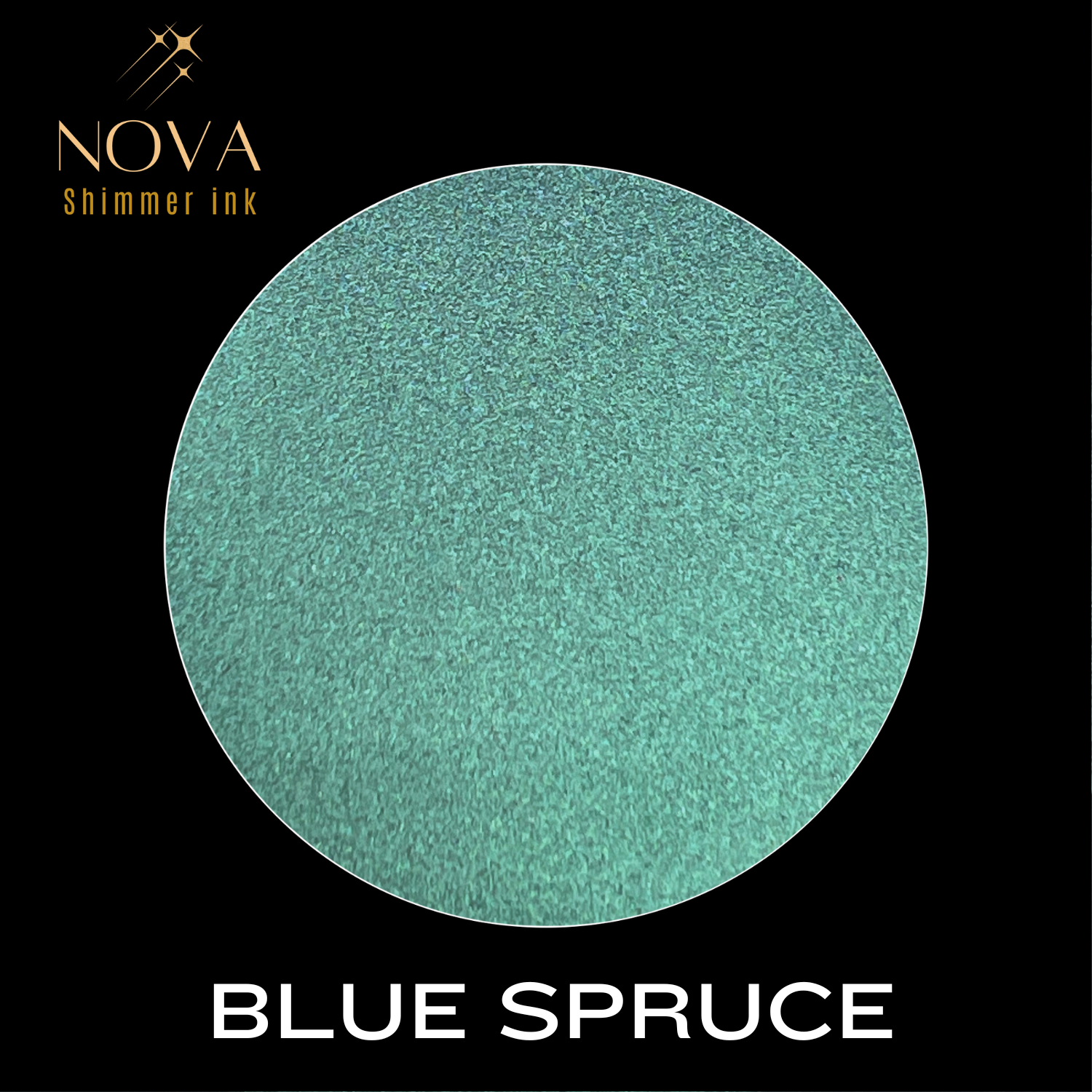 Blue Spruce NOVA Shimmer Ink