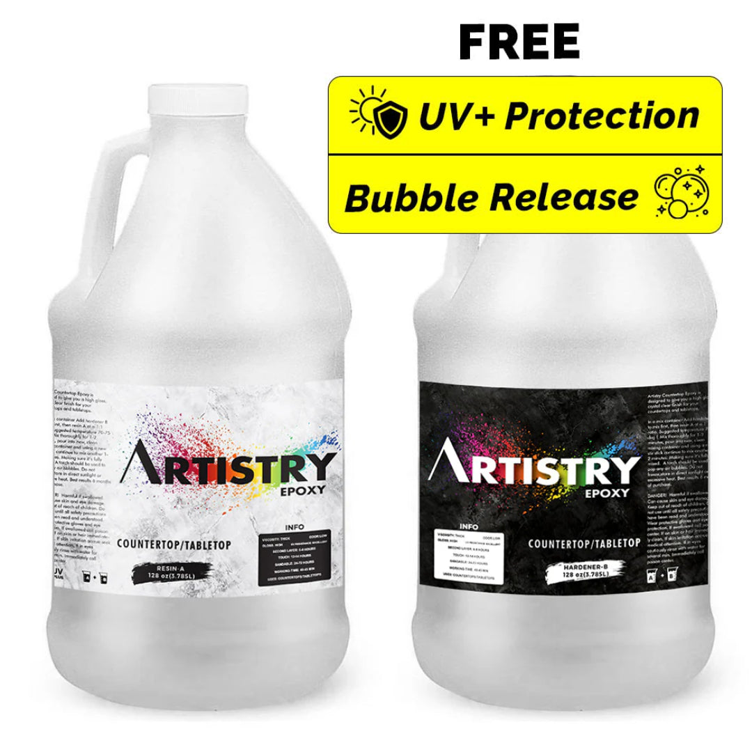 Artistry Countertop | Art Epoxy (Free UV+ & Bubble Release Upgrade)