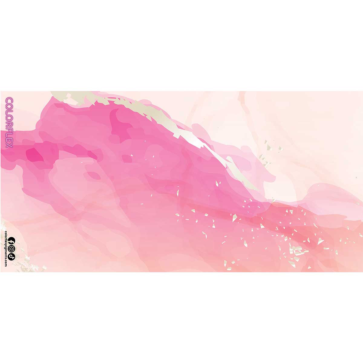 Pink Watercolor Backdrop Mat