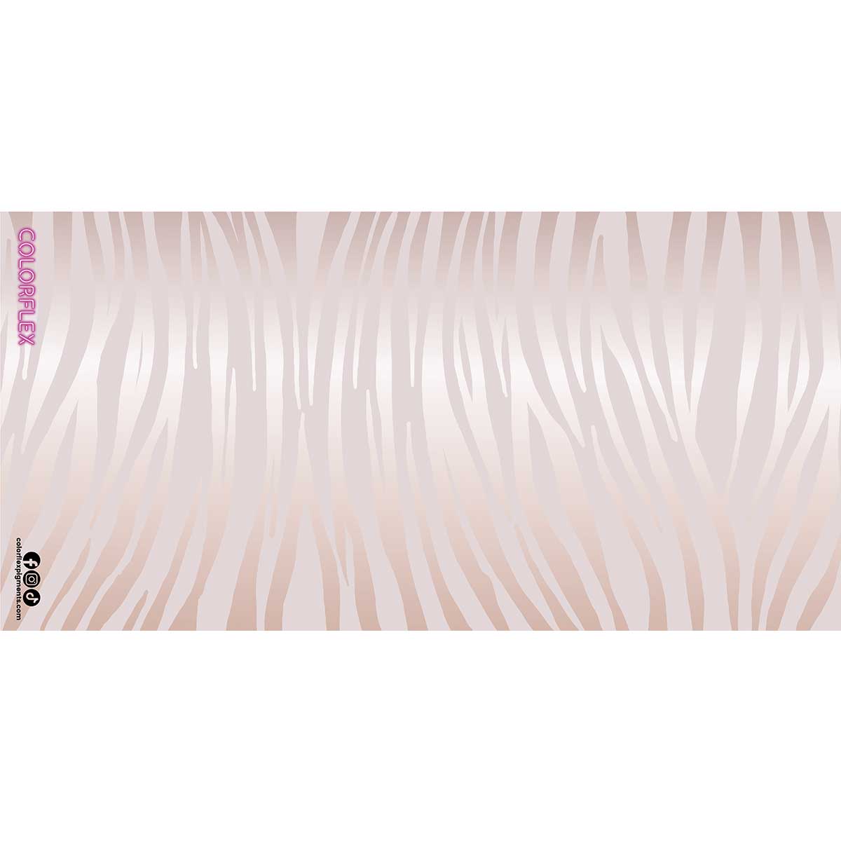 Pink Zebra Backdrop Mat