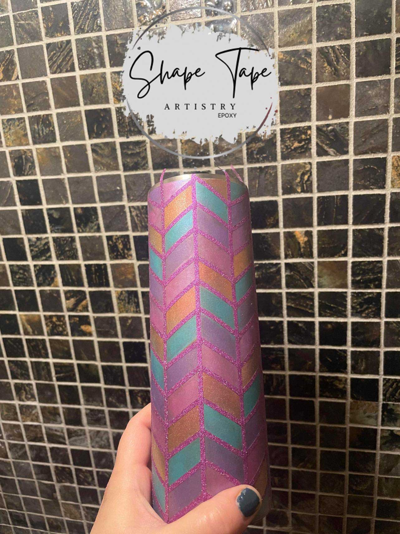 Shape Tape - Tumbler Burst Sheets