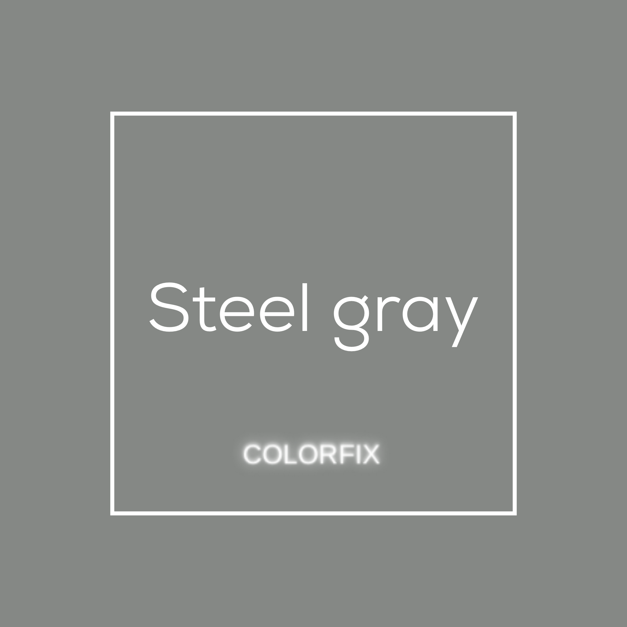 Steel Gray ColorFix Paint - 4oz