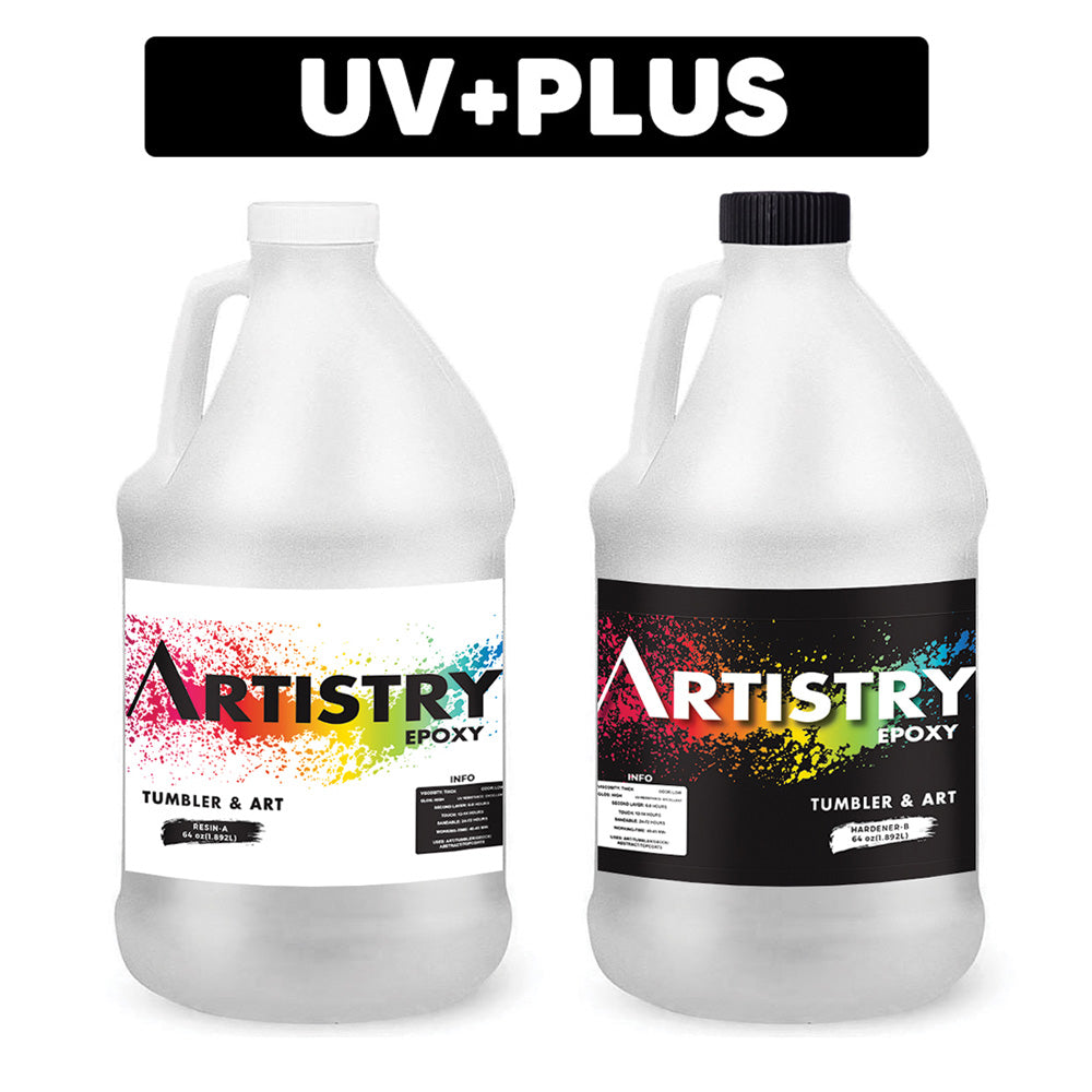 Artistry Tumbler / Art Epoxy - UV +Plus