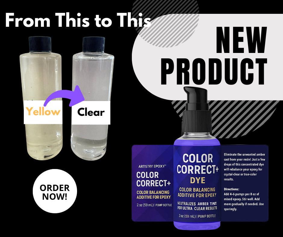 Color Correct+ (for yellow epoxy) – Artistry Epoxy