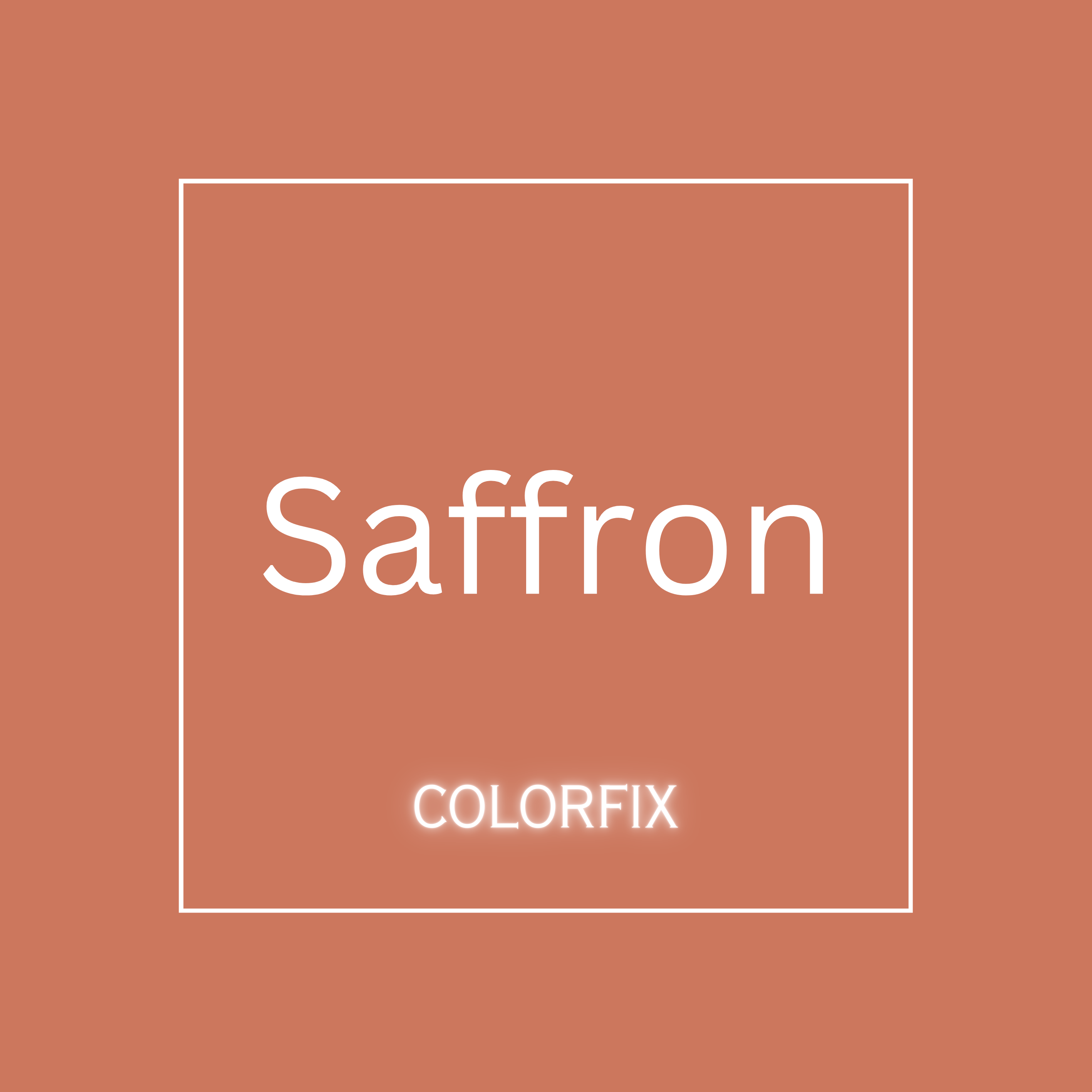 *NEW* Saffron ColorFix Paint - 4oz