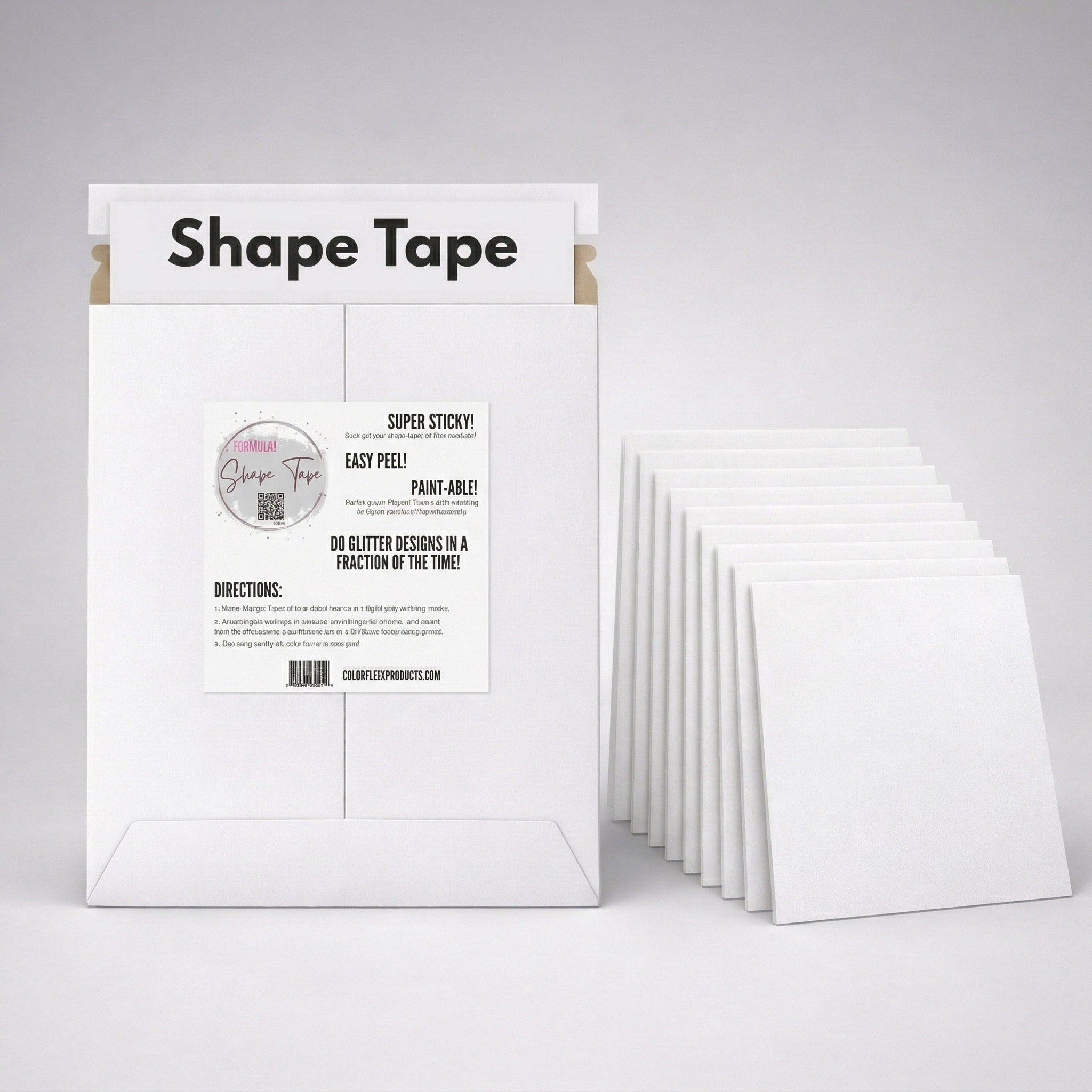 Shape Tape - Tumbler Burst Sheets