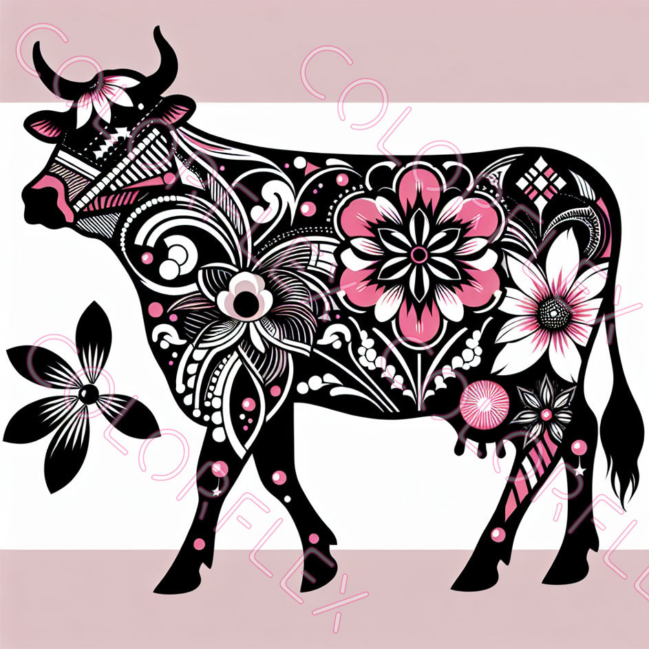 wv-1318 Cow Design 2