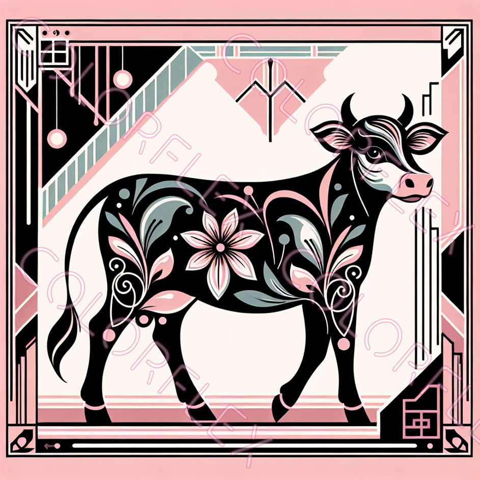 wv-1319 Cow Design 3