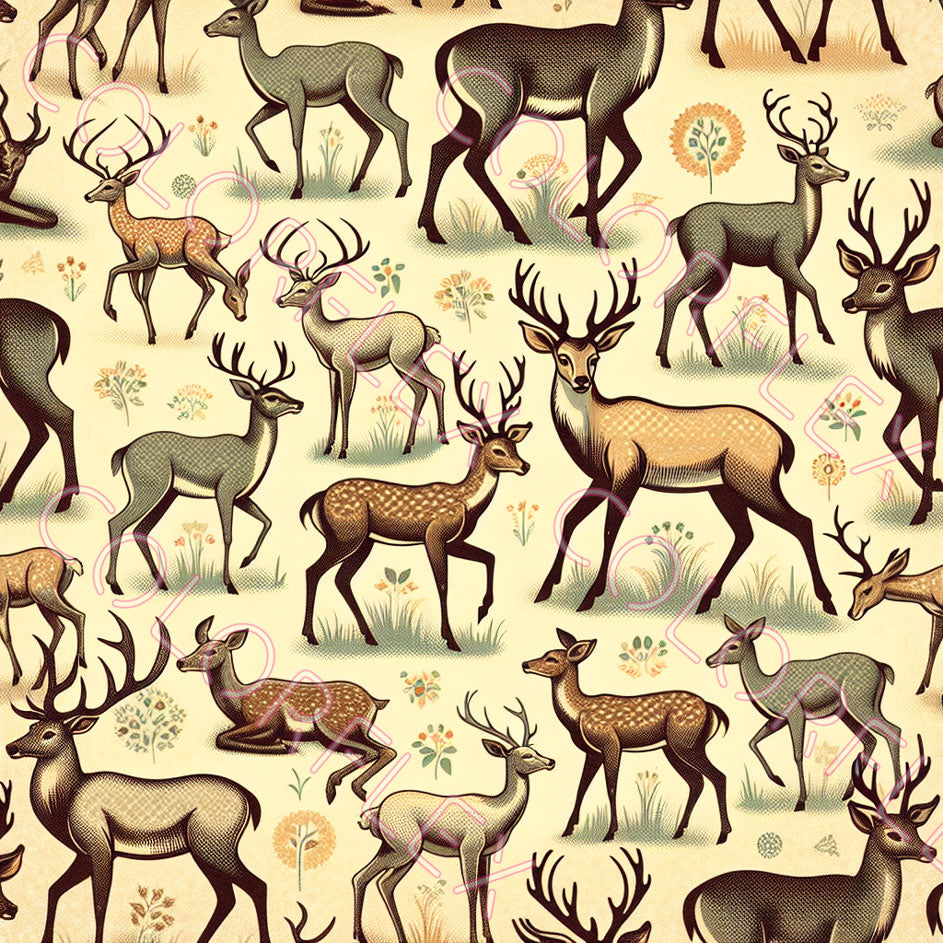 wv-1352 Deer Print 2