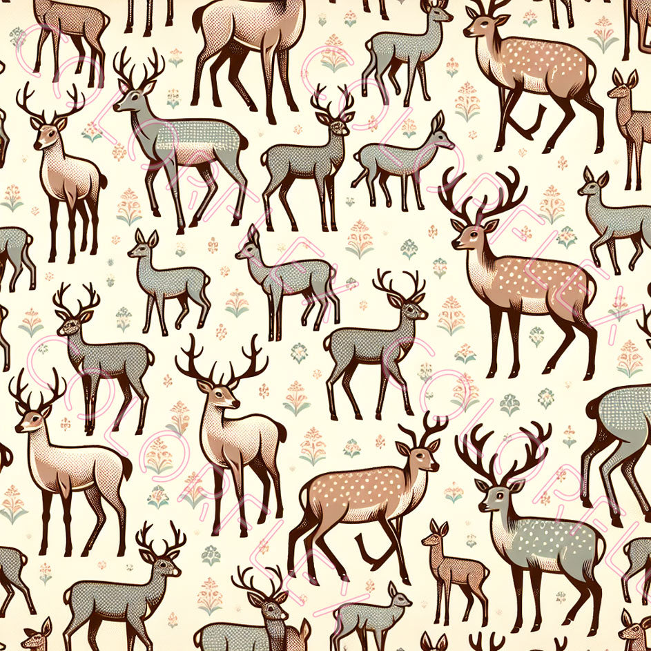 wv-1364 Deer Print 14