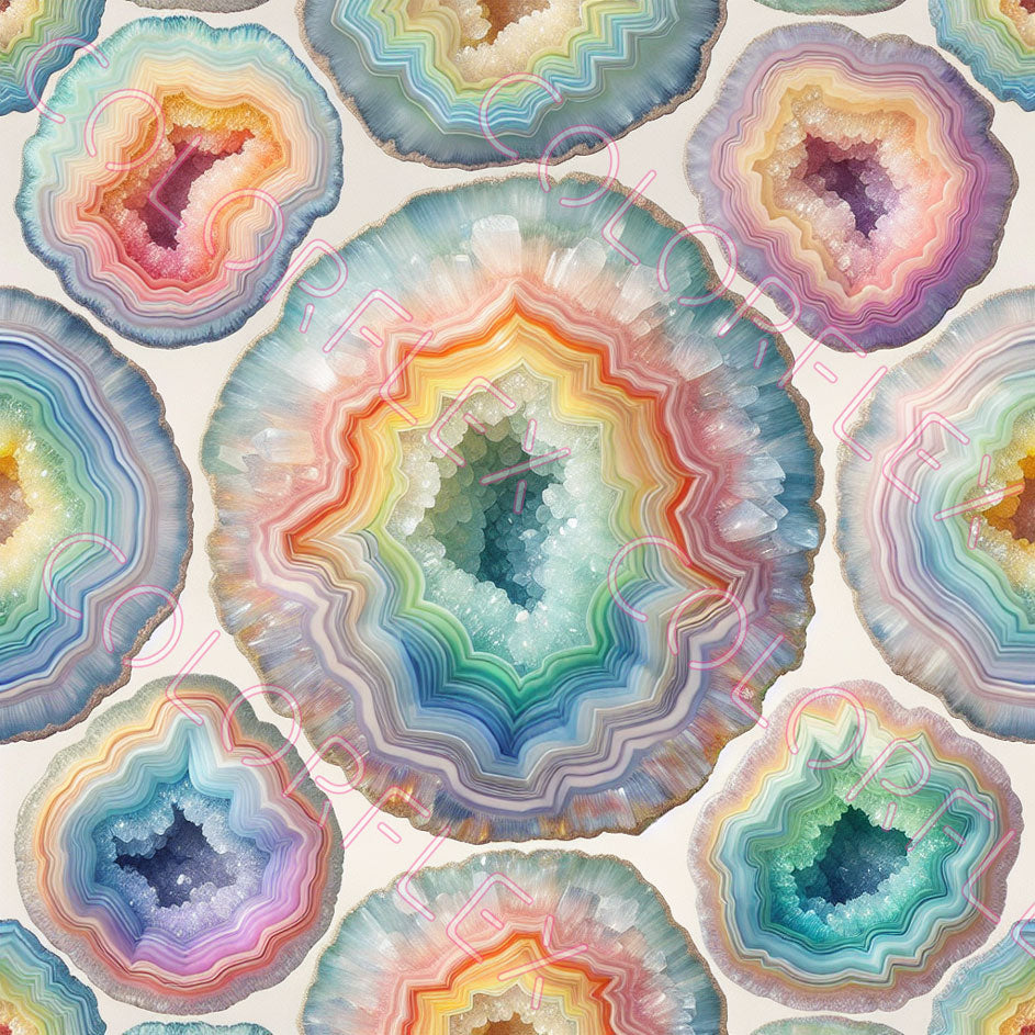 wv-1561 Rainbow Geode