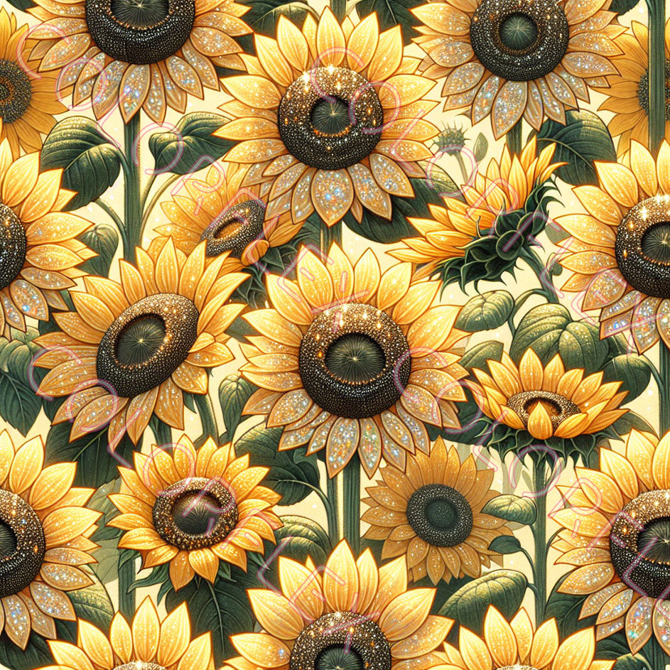 wv-1596 Sunflower Design 1