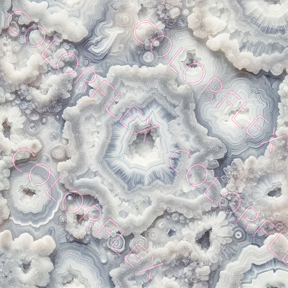 wv-1633 White Geodes